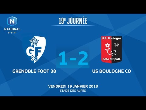 J19 : Grenoble Foot 38 - US Boulogne CO (1-2), le replay I FFF 2018