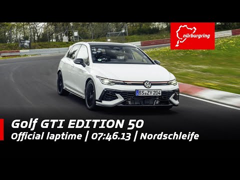 VW Golf GTI EDITION 50 | 07:46.13 official laptime | Nordschleife