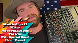 Video thumbnail for More Than Meets The Eye! Kevin Daniel Tests Out the MACKIE Onyx 12 by Performer Magazine