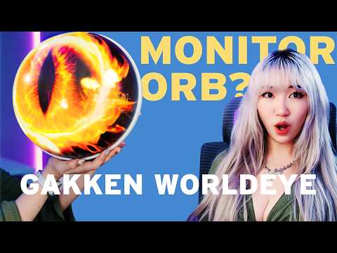 I bought a spherical display: Gakken WORLDEYE