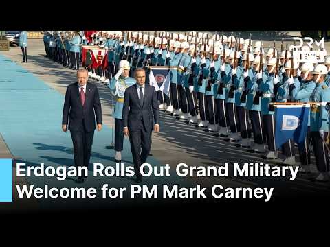 GRAND WELCOME: PM Carney Receives Military Welcome From Turkey's Erdogan at Presidential Palace|AC1B