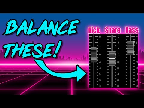 How to Balance Kick, Snare, and Bass Like a PRO