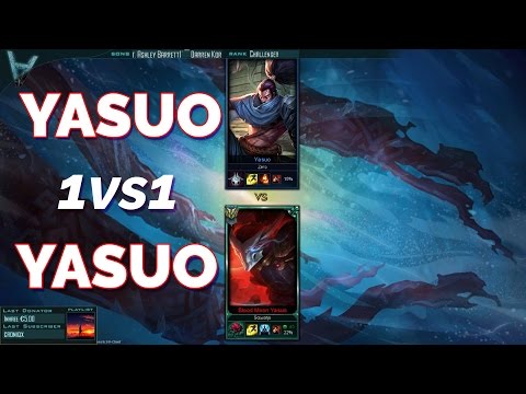 Yassuo VS Arkadata 1v1 on Yasuo | Round1|