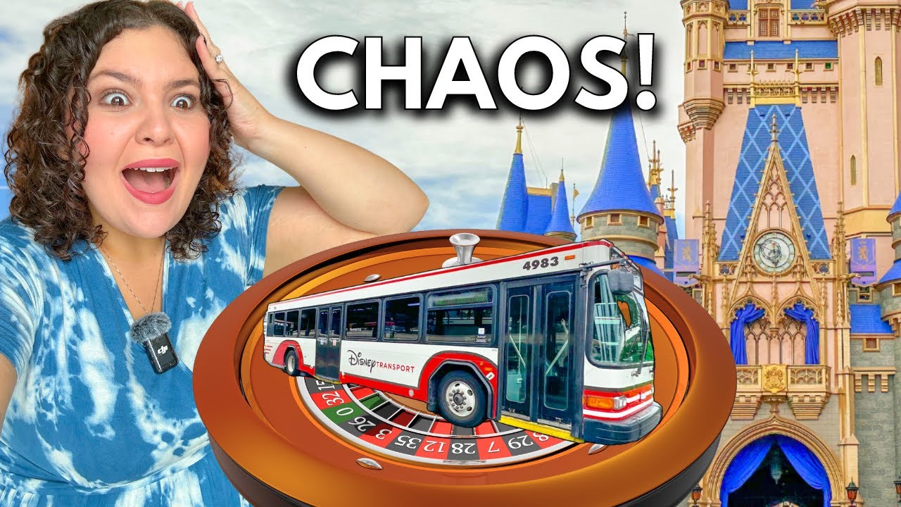 Disney World Bus Roulette: Letting the Bus Choose Our Adventure Across the Parks & Resorts!