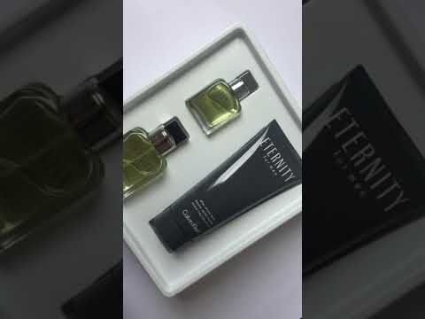Eternity Aqua for Men by Calvin Klein Conjunto de presente de 3 peças