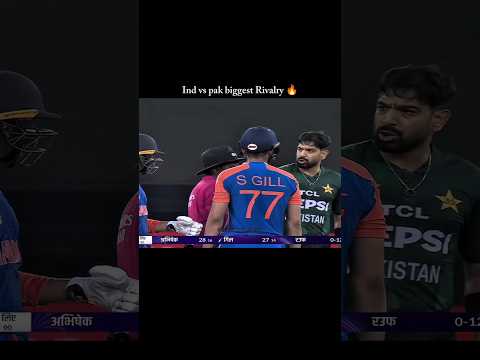 Ind Vs Pak Biggest Rivalry 🔥 #indvspak #teamindia #asiacup2025 #abhisheksharma #shubmangill #viral