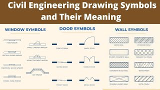Civil Engineering Drawing Symbols and Their Meaning