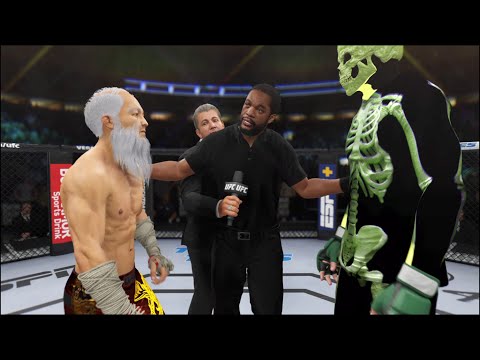 UFC 4 - Old Bruce Lee vs. Acid Skull - Crazy UFC 👊🤪