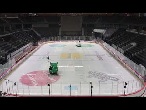 "The mirror driving" 2 IR Lausanne ice rink. CIM Certified Ice Master Finland