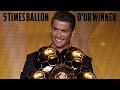 Cristiano Ronaldo | All Ballon d'Or Awards (2008, 2013, 2014, 2016, 2017)