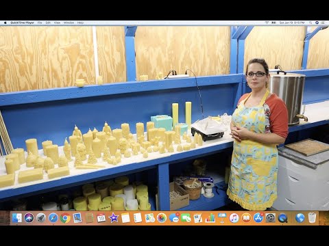 How to Make Beeswax Candles
