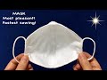 Masks for everyone: The most pleasant, most time-saving form is this mask/only 3 minutes to make it! Masks for everyone: The most pleasant, most time-saving form is this mask/only 3 minutes to make it!