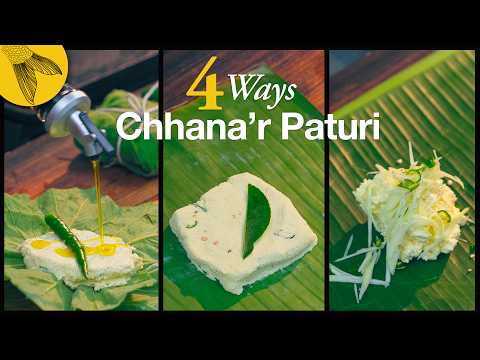 Chhana'r Paturi—a complete guide—cottage cheese in leaf parcels—Bengali vegetarian recipe