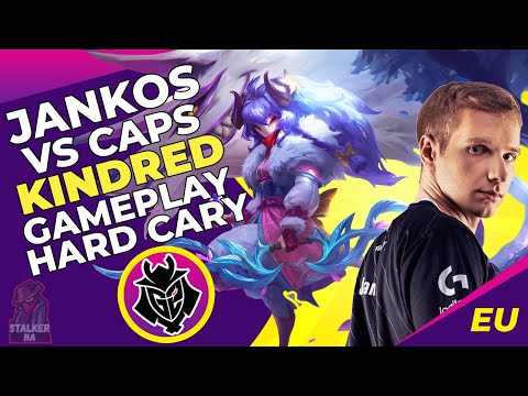 G2 Jankos Plays Kindred vs Caps (Caps Getting Flamed) Hard Carry | LoL Pro Gameplay | EU Challenger