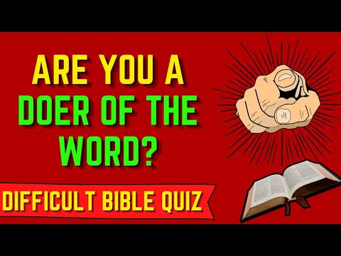 Faith in Action | A difficult Bible Quiz on the Book of James ✝️