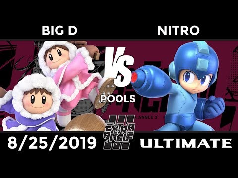 Extra Angle 3: Pools - CACAW|Big D (Ice Climbers) vs NiTRo (Mega Man)