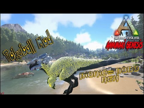Ark: Annunaki Genesis-PokeBall Mod and Bionic Dodo Rex!