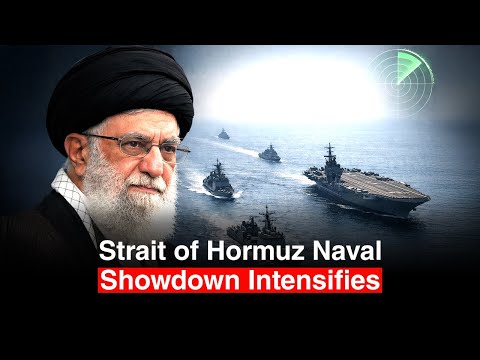 Strait of Hormuz Tensions Rise as Iran, China and Russia Conduct Large Naval Drills Near US Forces