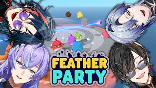男４人でパーティーゲームしたっていいじゃない（鳥）【Feather Party/にじさんじ】