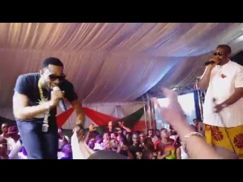 Watch D'banj & Don Jazzy Deliver Electrifying Performance Together In Rivers State