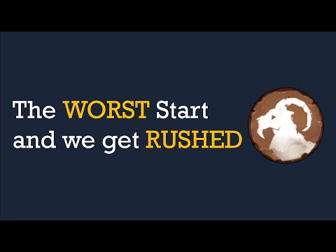 Northgard: We defended a RUSH with the worst start ever [Goat Clan]