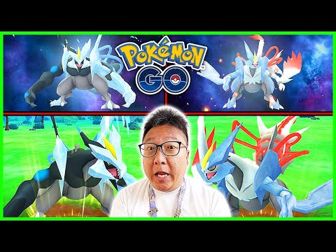 Black & White Kyurem Are Soooo Crazy for the Go Battle Master League in Pokemon GO