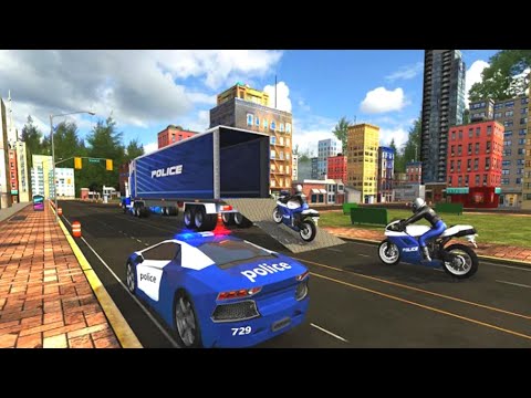 Police Plane Transporter Game - Police Car Transporter Android GamePlay FHD #1.