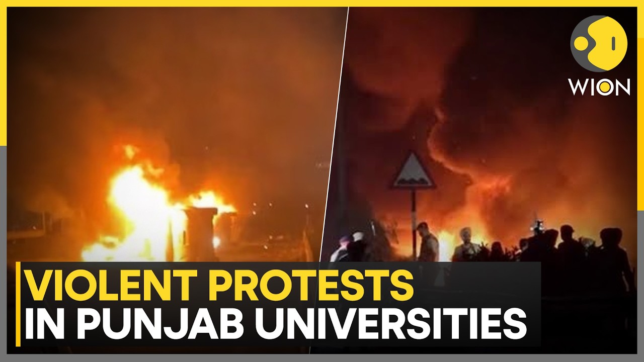 LPU Protest Turns Violent, Phagwara-Jalandhar Highway Blocked| WION