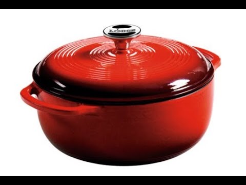 Unboxing Lodge Enameled Cast Iron Dutch Oven