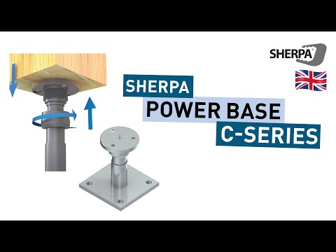 SHERPA Power Base C - The separable column fixture and post anchor in timber construction