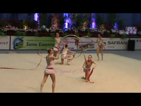 ITALY 3 hoops 2 ribbons - 2011 Corbeil (Saturday evening demo)