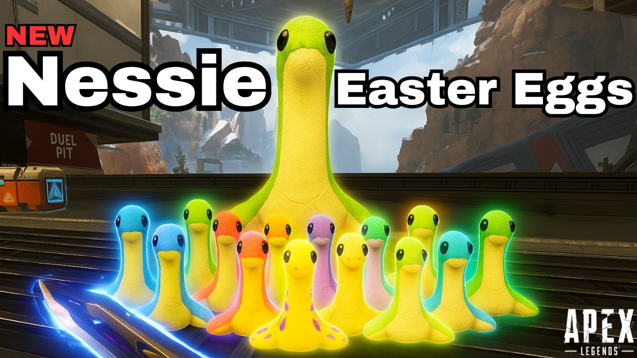 Where to Find Every Nessie Easter Egg in Apex Legends Firing Range (Season 25 Update)