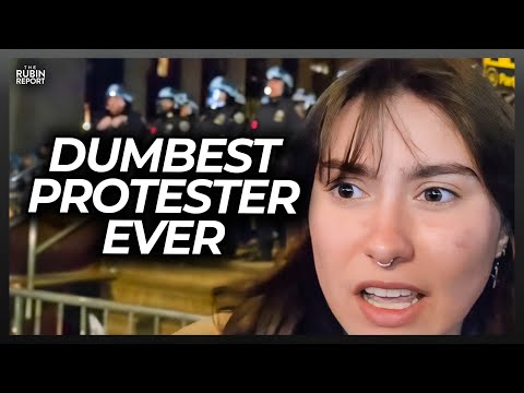 Cameraman Stunned as Protester Admits This on Camera