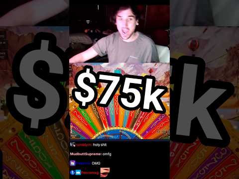 Mitch Jones' Biggest Crazy Time Win 75k