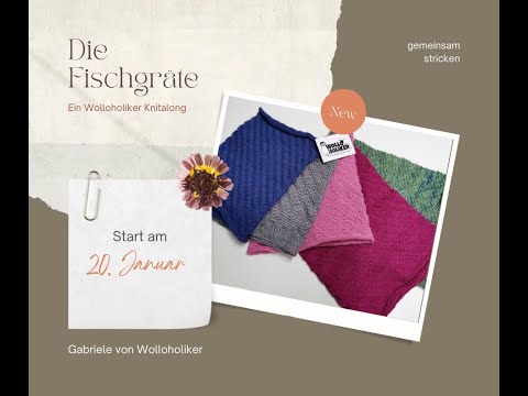 Die Fischgräte - ein WolloholikerKAL