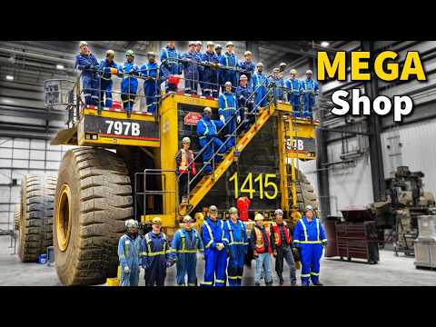 Inside a $Multi-Million Shop Built for Cat 797
