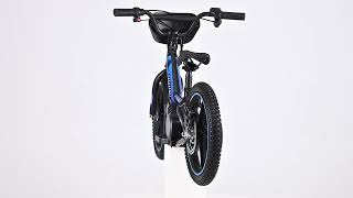 Children's electric balancer RIRIBIKE RTX6 24V (16"), blue, Lithium battery, 250W motor, Disc brake,