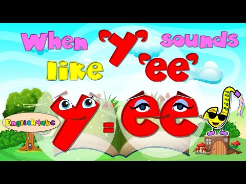 When 'y' sounds like 'ee' / Phonics Song / Two Syllables