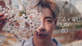 AOORA(아우라) - SLAY (Feat. Will) 8D + Bass Boosted