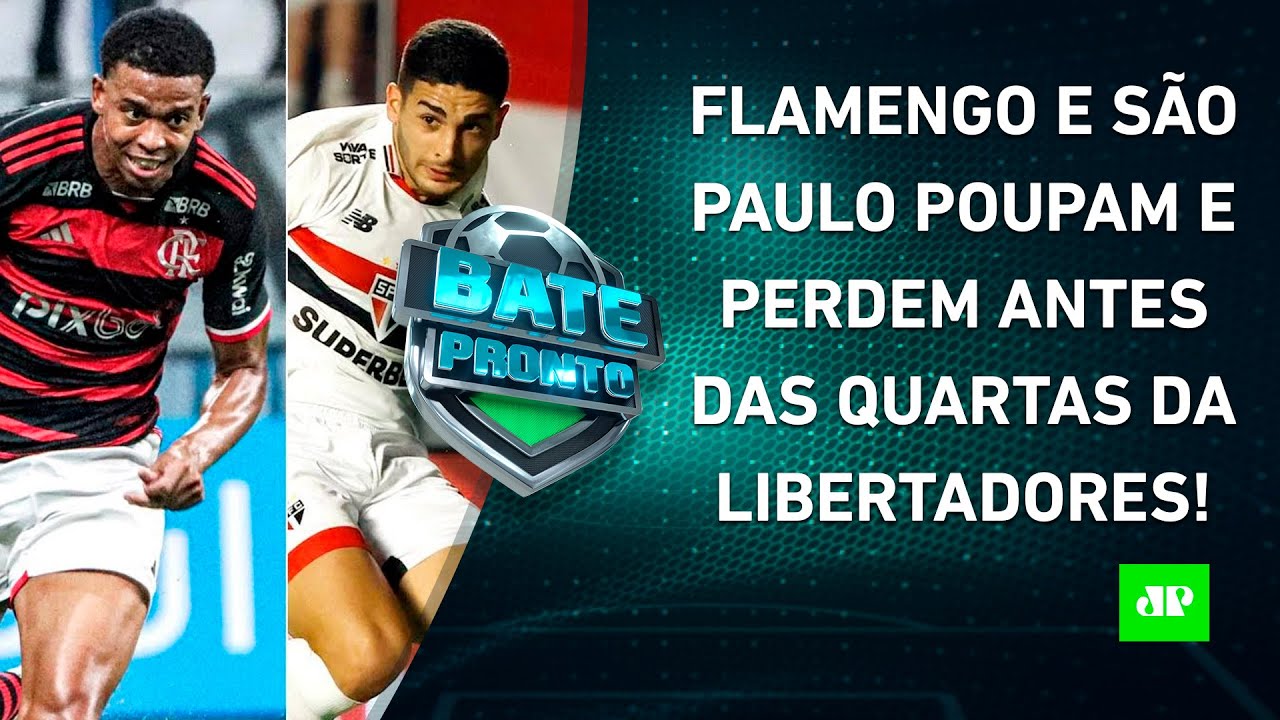 Flamengo e São Paulo PERDEM antes de DECISÕES; Palmeiras e Corinthians VENCEM! | BATE-PRONTO