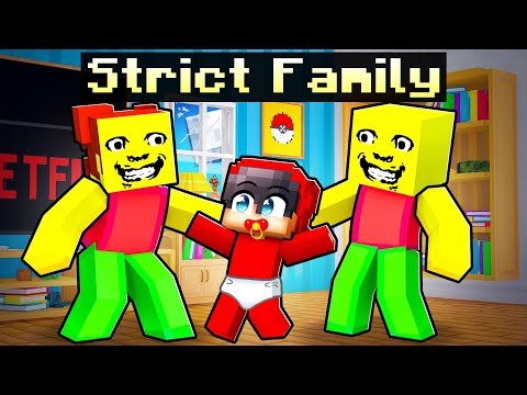 Joining the STRICT FAMILY in Minecraft!
