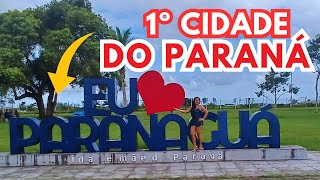 PARANAGUÁ PR: É A CIDADE MAIS ANTIGA DO PARANÁ (PARANAGUÁ) + PONTE DA ILHA DOS VALADARES