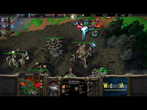 QuaiX(UD) SDmK(NE) vs Lubber(UD) GodFather(UD) - Warcraft 3 Reforged (Classic) - RN4741