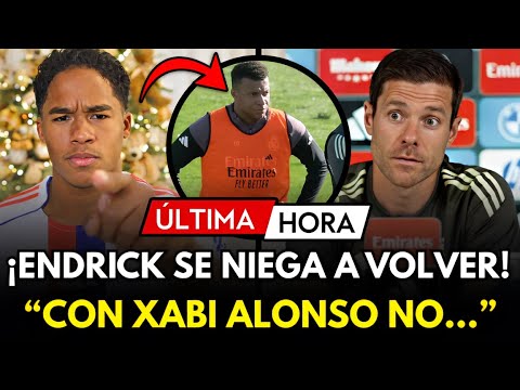 🚨ENDRICK RECHAZA VOLVER AL MADRID TRAS LA LESIÓN DE MBAPPÉ Y LA LLAMADA DE FLORENTINO