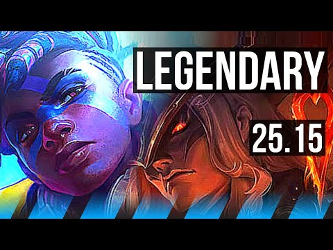 EKKO vs YONE (MID) | 50k DMG, Legendary, 1300+ games | KR Master | 25.15
