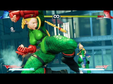 Street Fighter V PC Mod Battle Suit Cammy Costume / Skin Gameplay V-Trigger V-Skill 1440p 60FPS