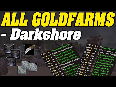 Goldfarming In Darkshore | Goldfarming By Zone Episode 7