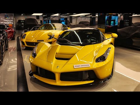 $200M Hypercar Heaven! INSANE Collection at F1RST Motors Dubai
