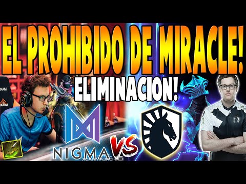 NIGMA vs LIQUID [BO3] - ELIMINACIÓN! "Miracle vs Qojqva" - THE INTERNATIONAL 10 DOTA 2