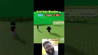 *NEW WEATHER* Acid Rain🌧️ in Grow A Garden #growagarden